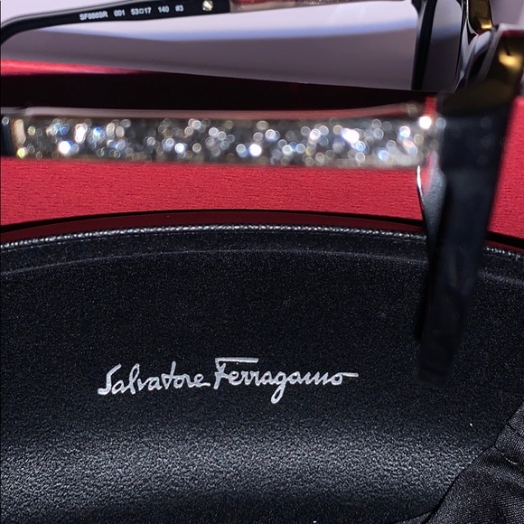 NWC Salvatore Ferragamo square 53mm sunglasses New in case made in Italy main image 8